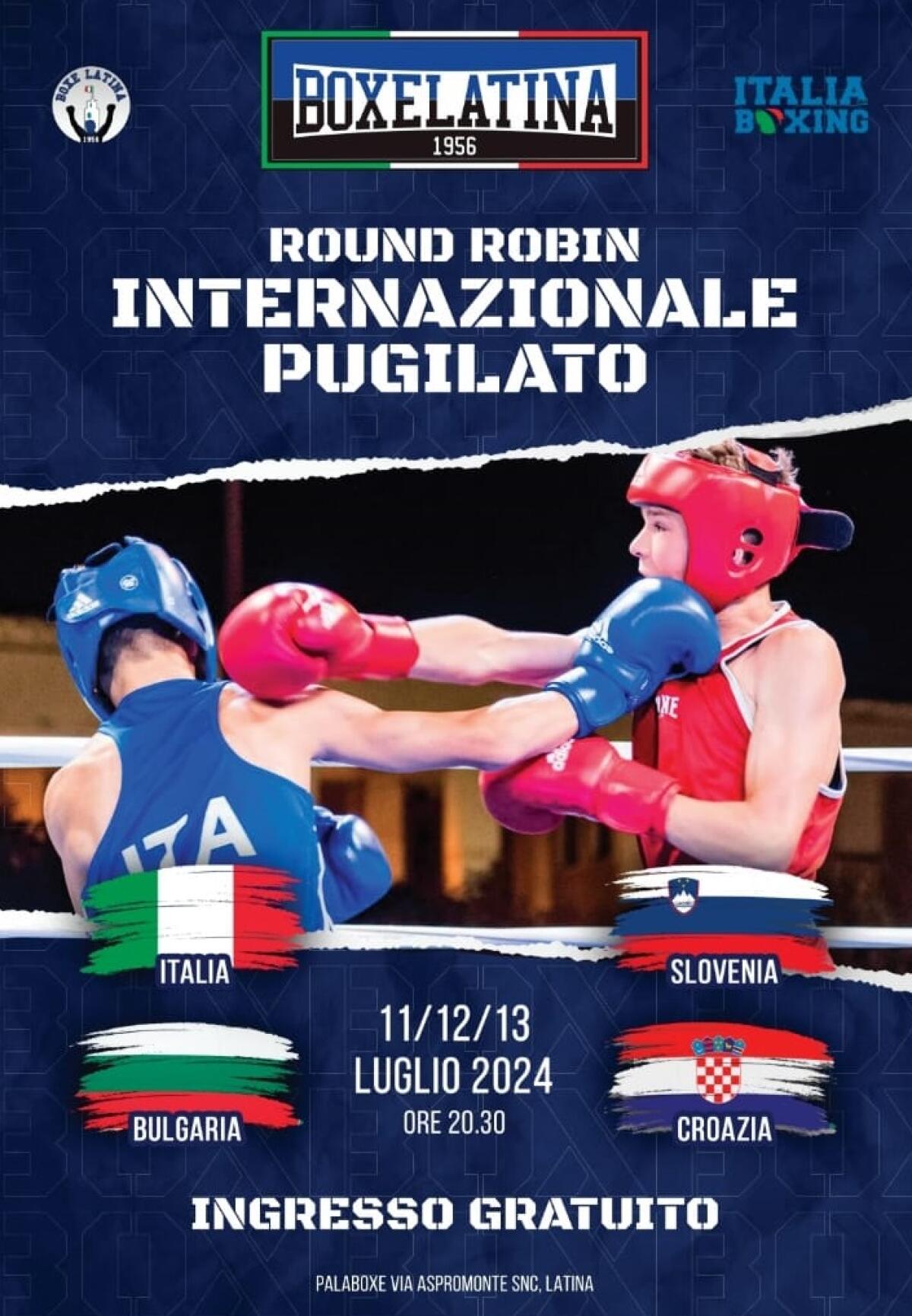 Latina - Al via il Round Robin al PalaBoxe - 