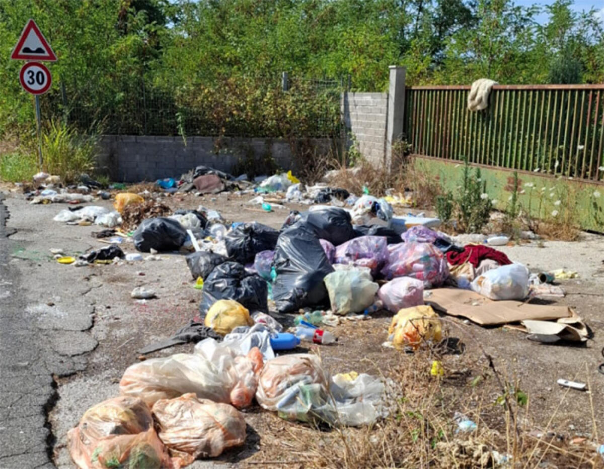 APRILIA - Rifiuti  lungo le strade che portano al mare. ll quartiere Selciatella chiede ai Commissari videosorveglianza e più pulizia. - 