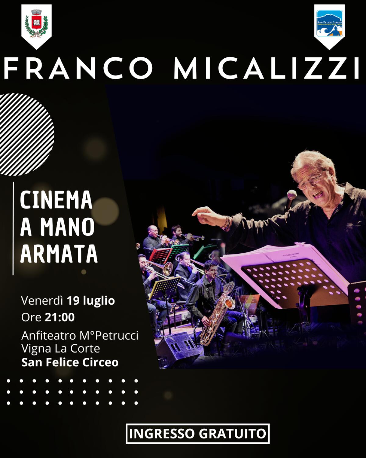 San Felice Circeo - Un tuffo nel cinema anni '70 con il maestro Franco Micalizzi - 