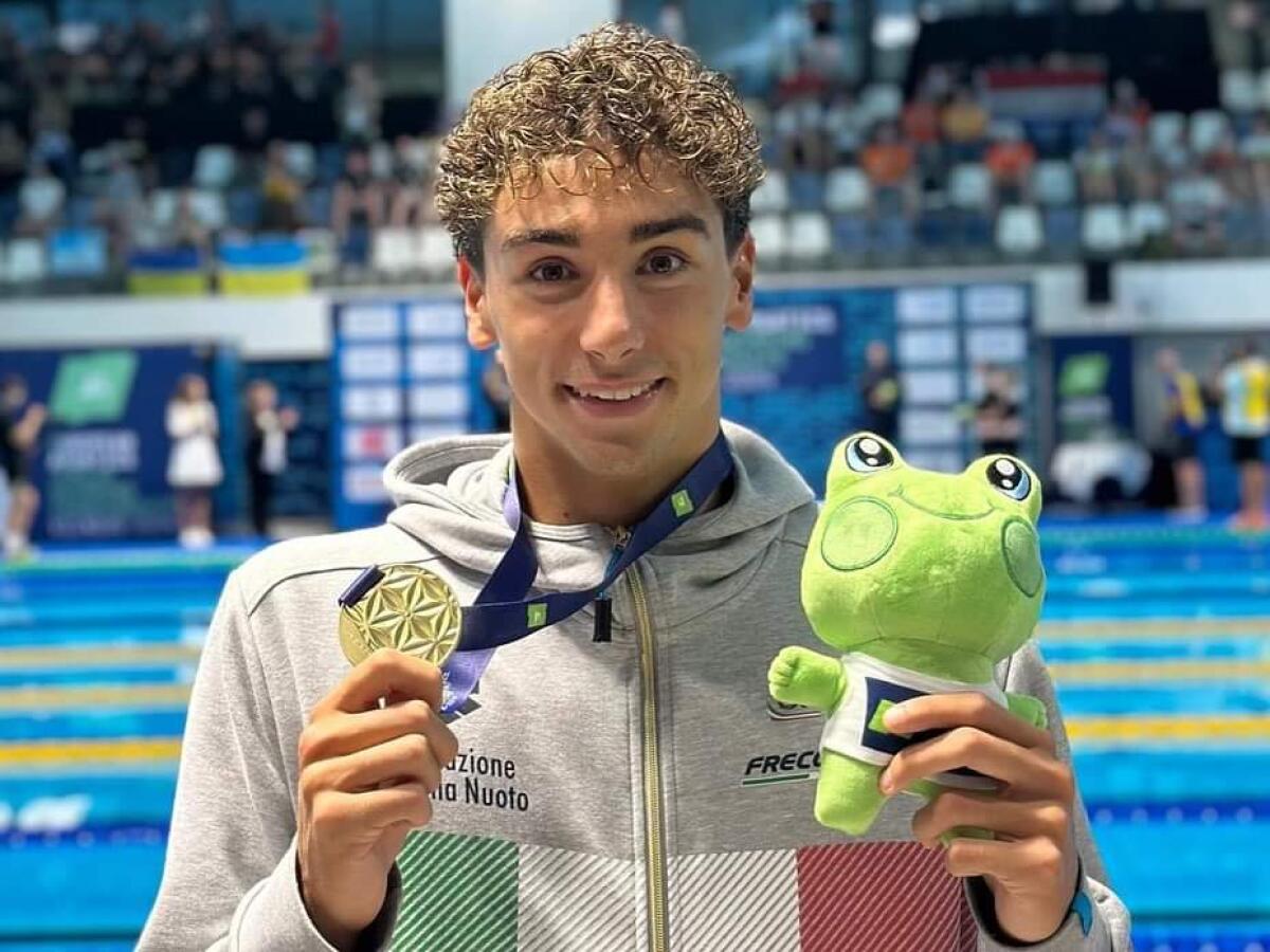 Daniele Del Signore protagonista a Vilnius: due ori e 3 argenti agli Europei Juniores di nuoto - 