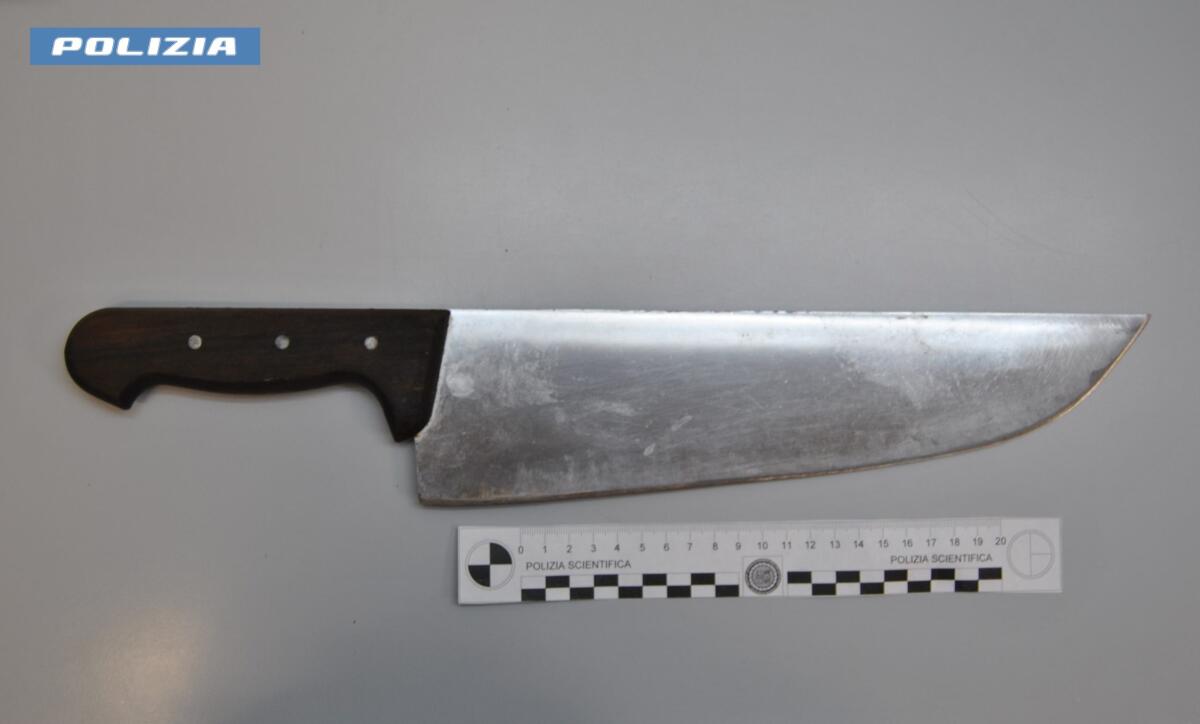 Si barrica in casa a Lavinio brandendo un grosso coltello. La Polizia arresta un 54enne. - 