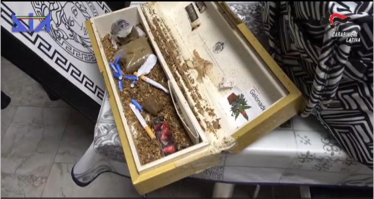 Arresti ad Aprilia: quasi un quintale di stupefacente sequestrato dai Carabinieri - 