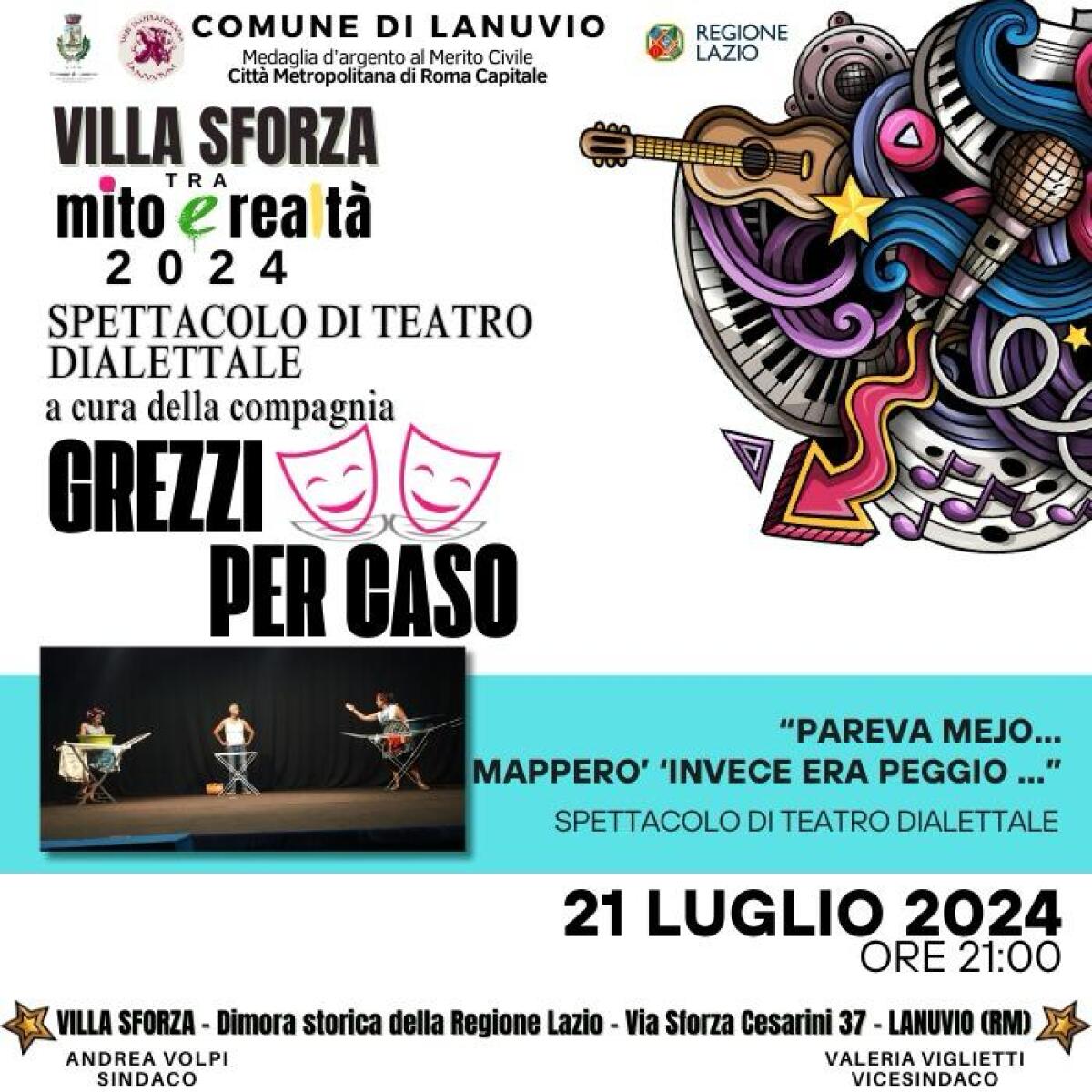 “Villa Sforza: tra mito e realtà”: doppio appuntamento culturale questo fine settimana  a Lanuvio. - 