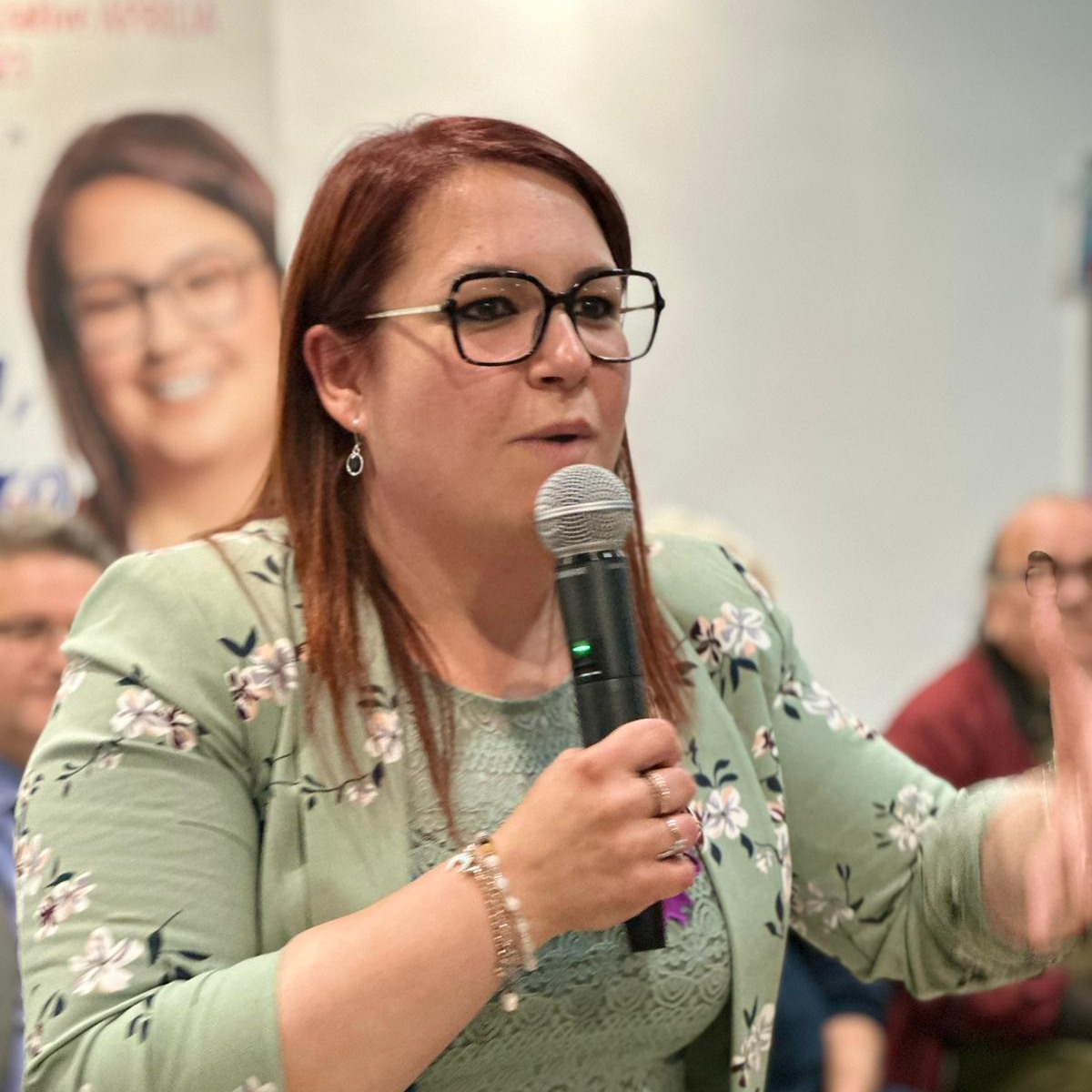 l'ex assessore ai lavori pubblici Luana Caporaso