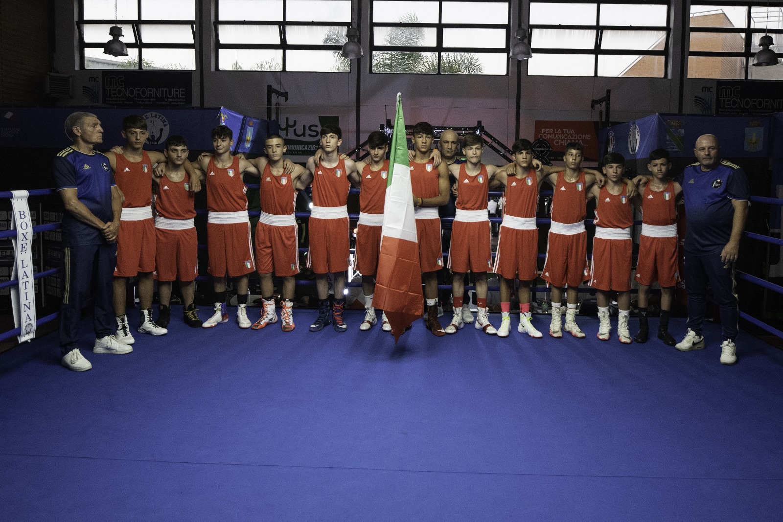 la Nazionale Italiana Schoolboy al Round Robin