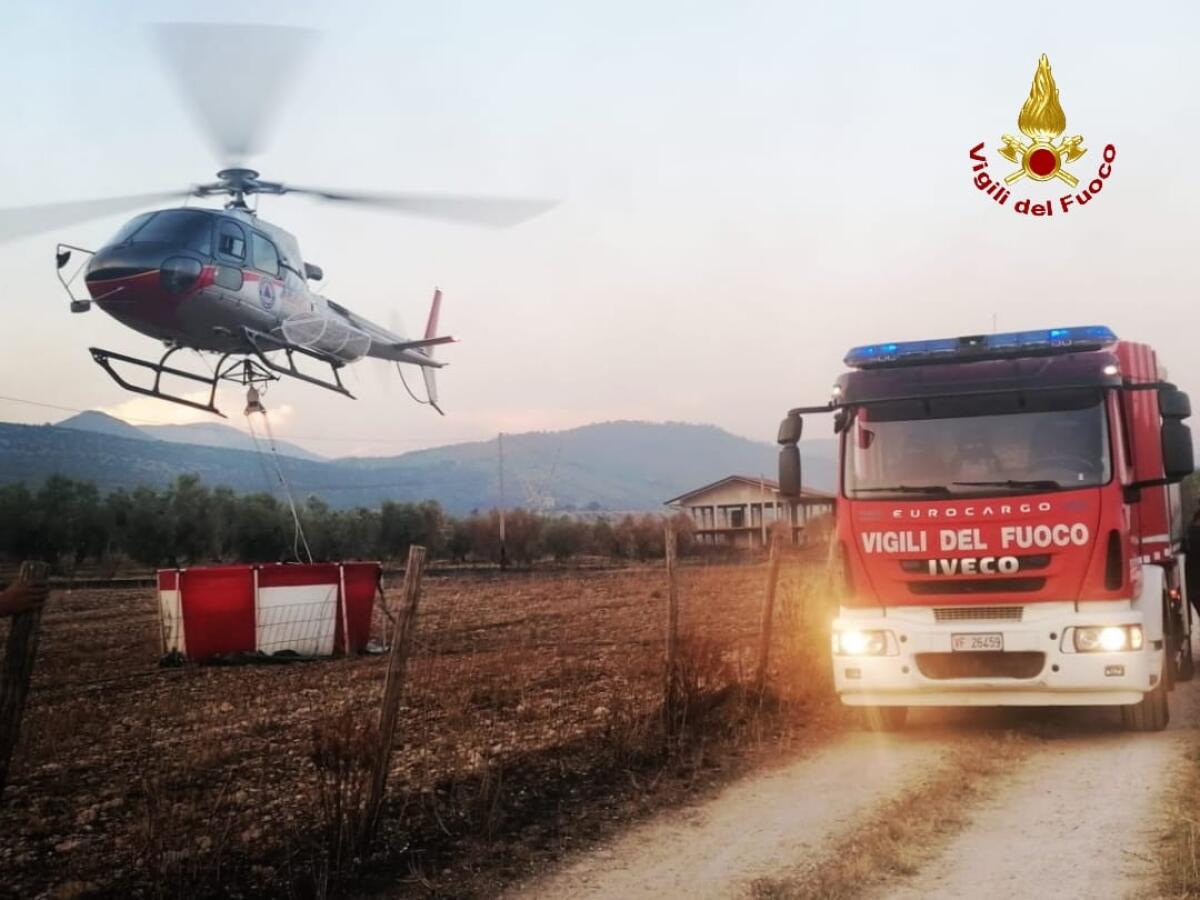 Ferragosto “rovente” per i vigili del fuoco del Comando Provinciale di Latina: eseguiti 41 interventi su tutto il territorio. - 