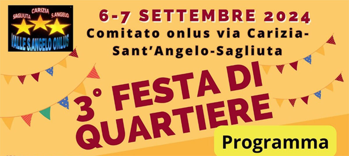 Festa di quartiere a Sezze a cura del comitato Via Carizia Sant’Angelo-Sagliuta. - 