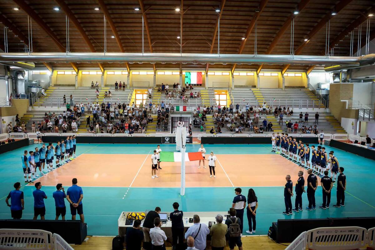Finisce 3-1 il primo test amichevole tra il Cisterna Volley e l’Italia Under20. Oggi il secondo match. - 