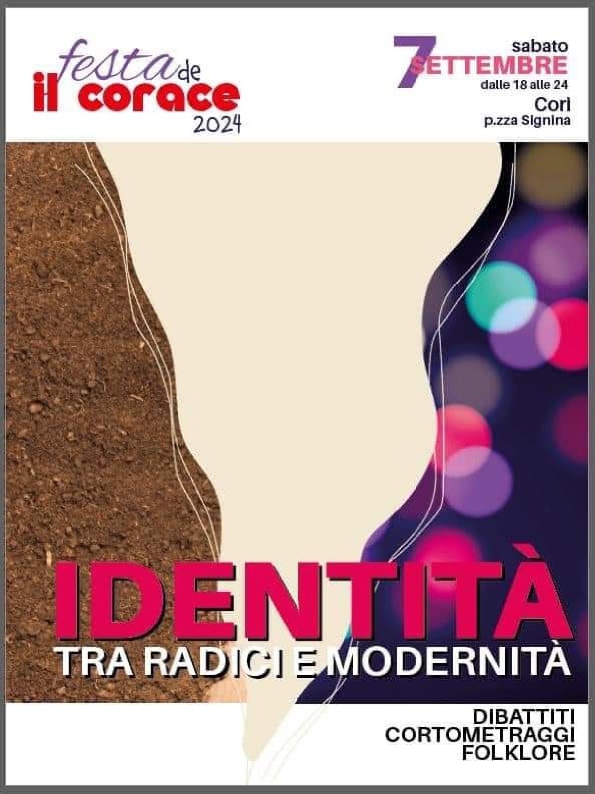 A Cori sabato 7 Settembre in Piazza Signina la festa de Il Corace. - 