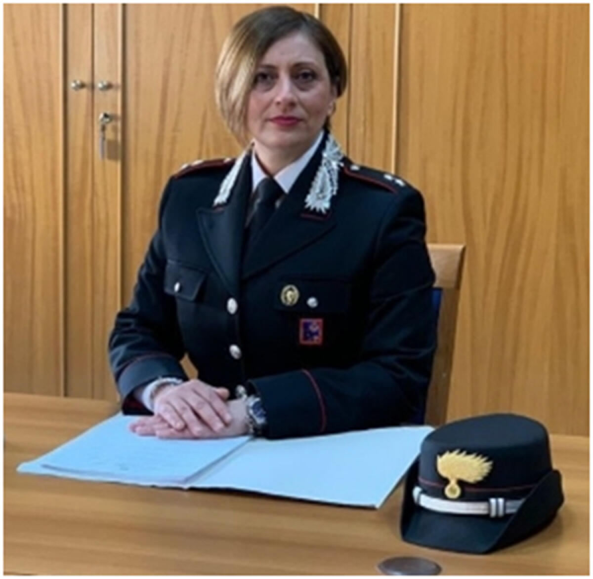 Il tenente Monica Loforese saluta Latina, trasferita all'Istituto Tecniche Investigative di Velletri - 