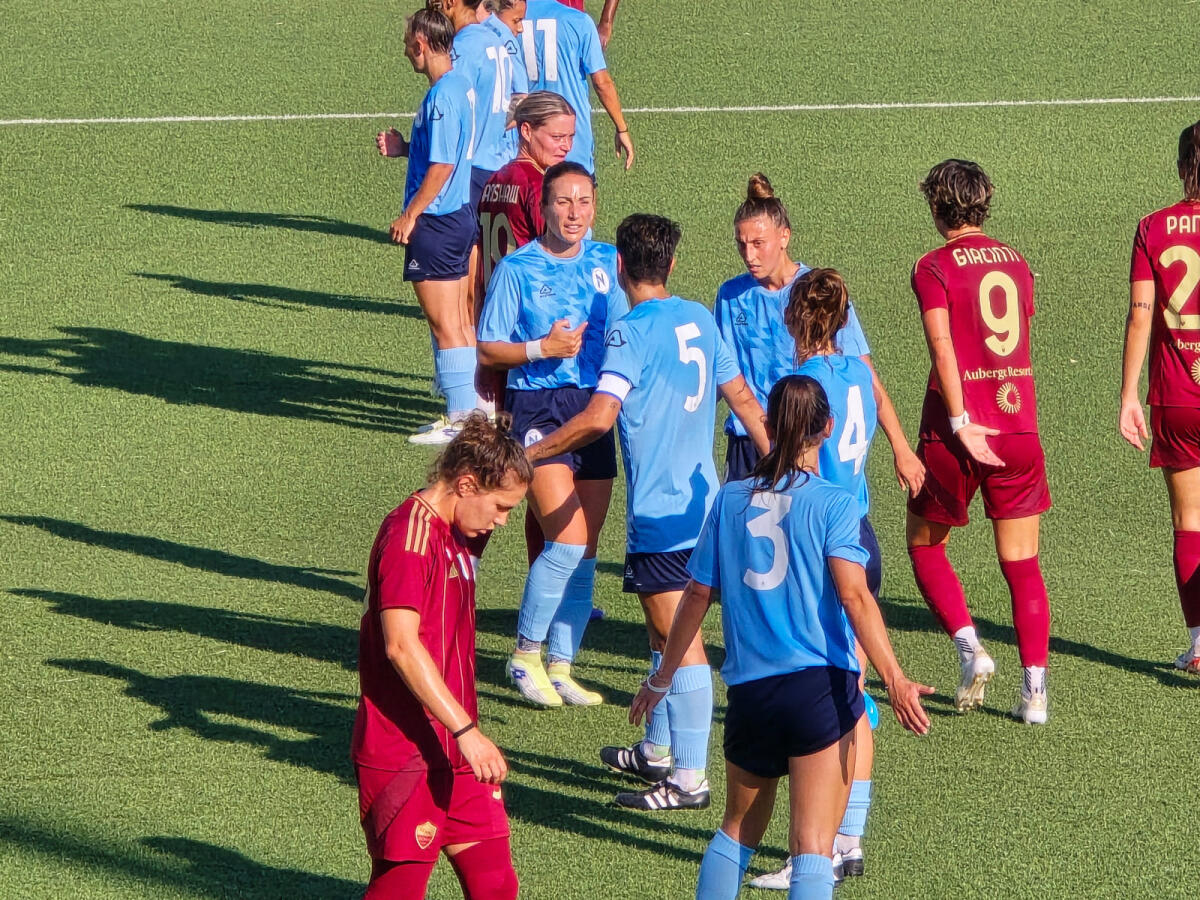 Cisterna: finisce a favore delle giallorosse il match al Bartolani tra Roma e Napoli - 