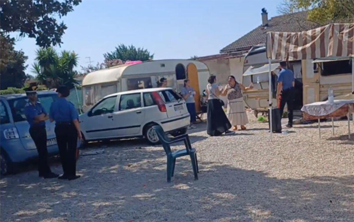 Insediamenti Rom nella città di Aprilia: scatta una nuova operazione congiunta nella zona di via del Genio Civile. - 