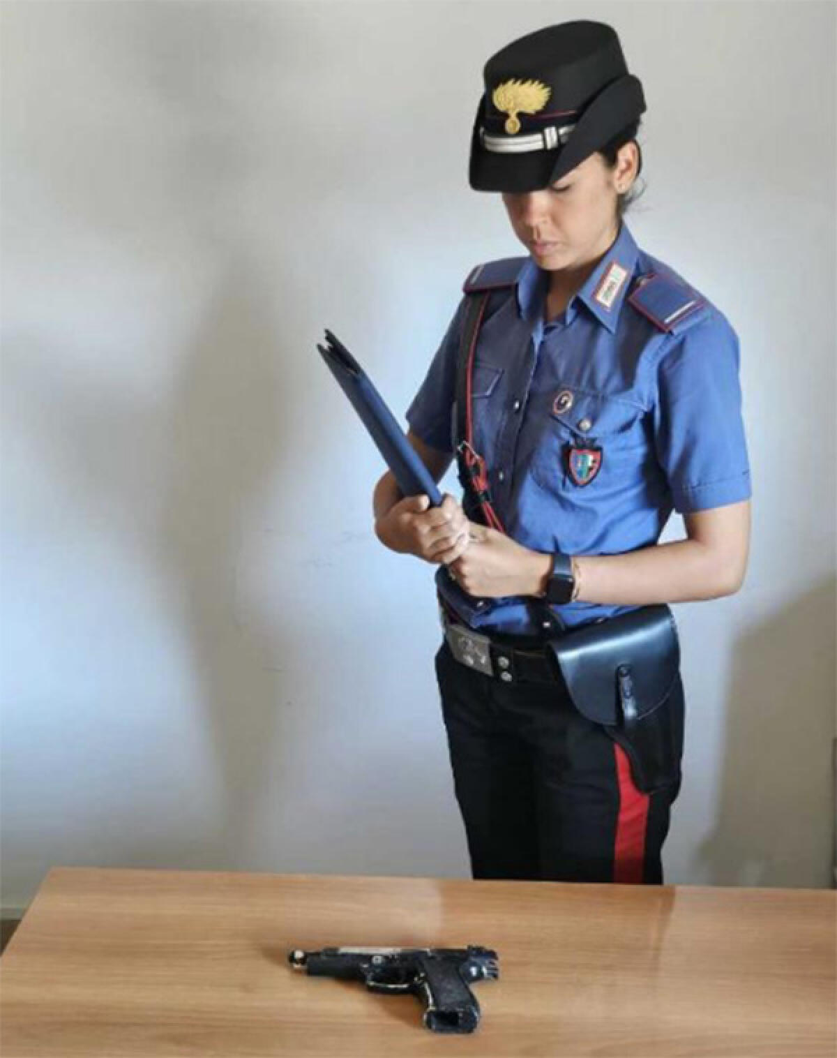 Deteneva in casa un’arma clandestina: 72enne denunciato a Minturno. - 