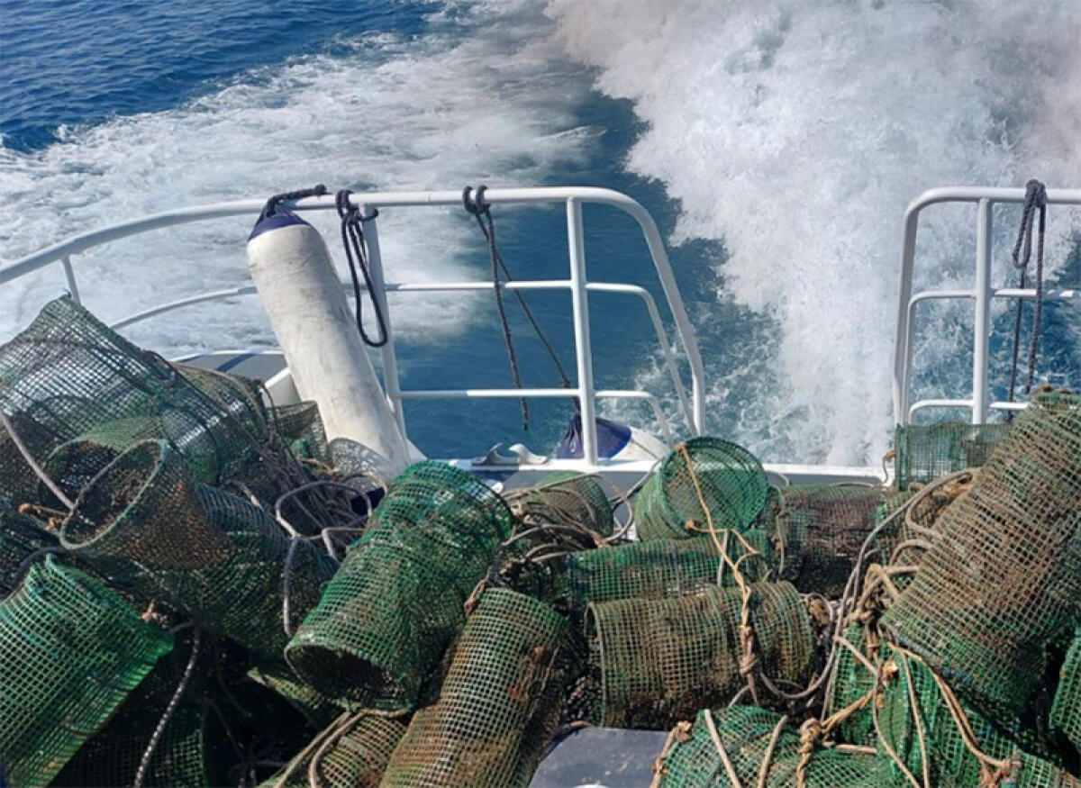 Lotta alla pesca di frodo: la Guardia Costiera di Terracina sequestra 2 chilometri di attrezzatura da pesca illegale. - 