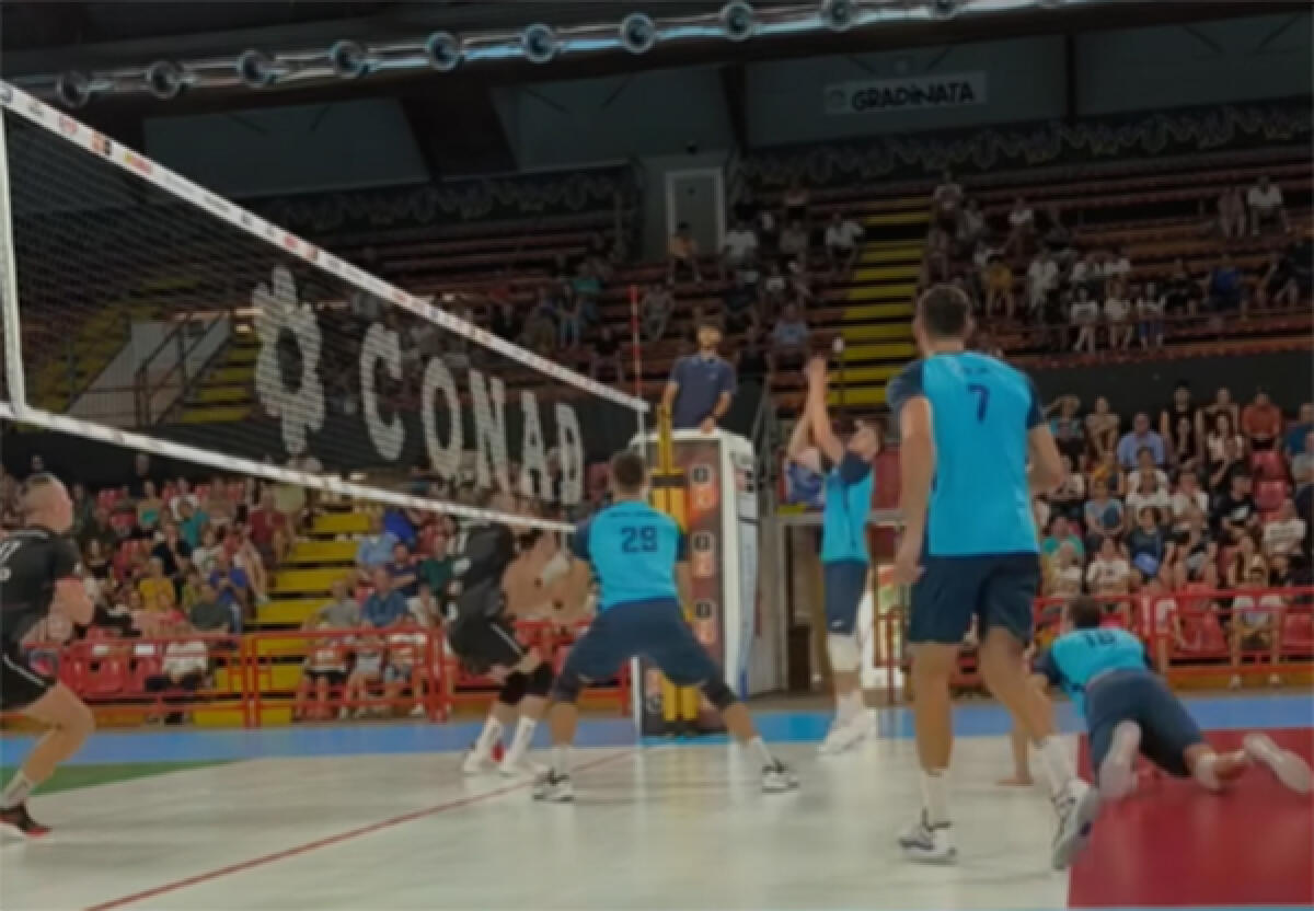 Pallavolo di Superlega: battuta di arresto per il Cisterna Volley contro la Sir Safety Perugia. L’amichevole finisce 3-1. - 