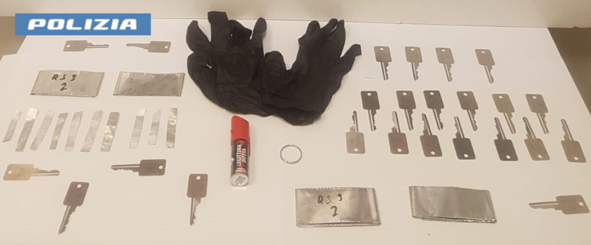 Topi d'appartamento: condomini attenti e organizzati fanno arrestare un 32enne - 