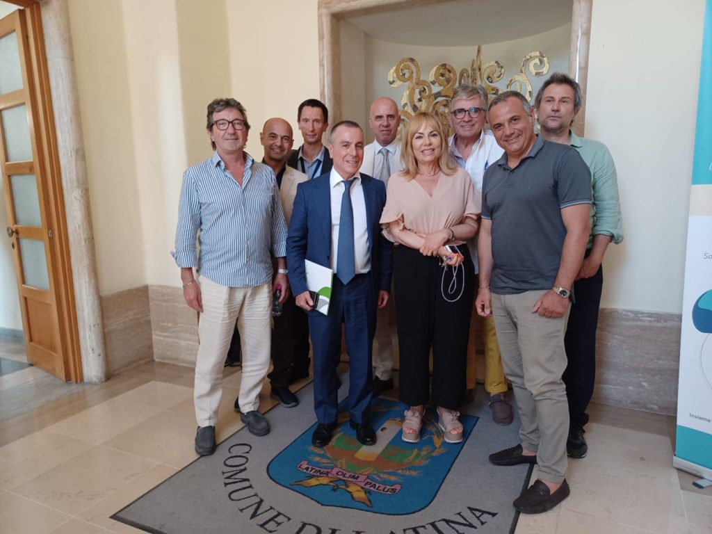 l'incontro in Comune a Latina con la società Sogin