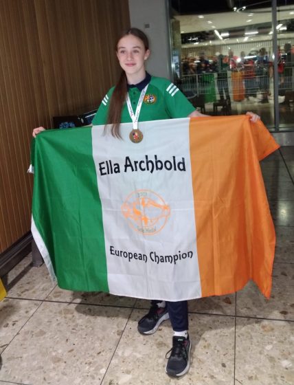 la campionessa in carica Ella Archbold