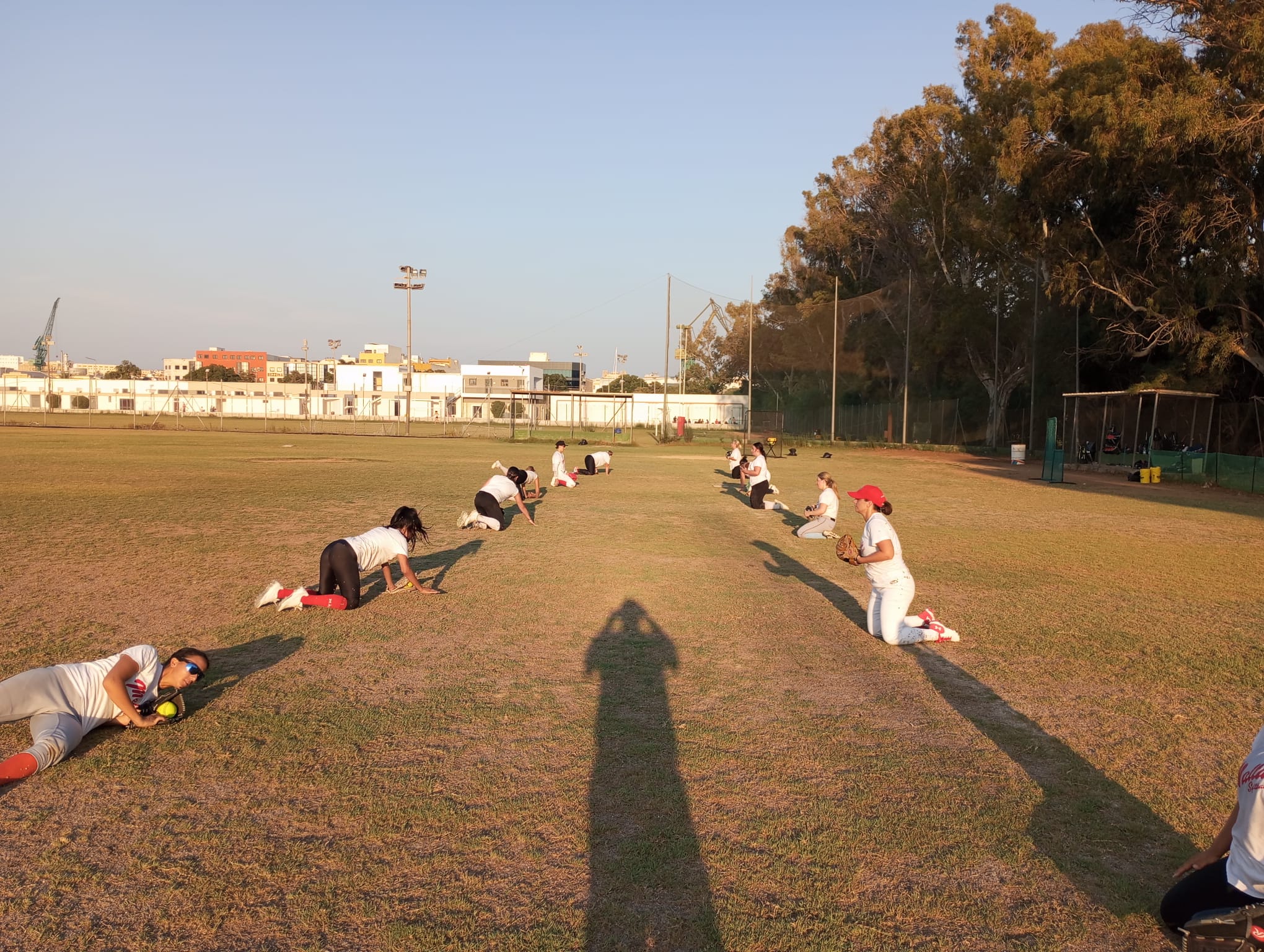gli allenamenti della nazionale maltese