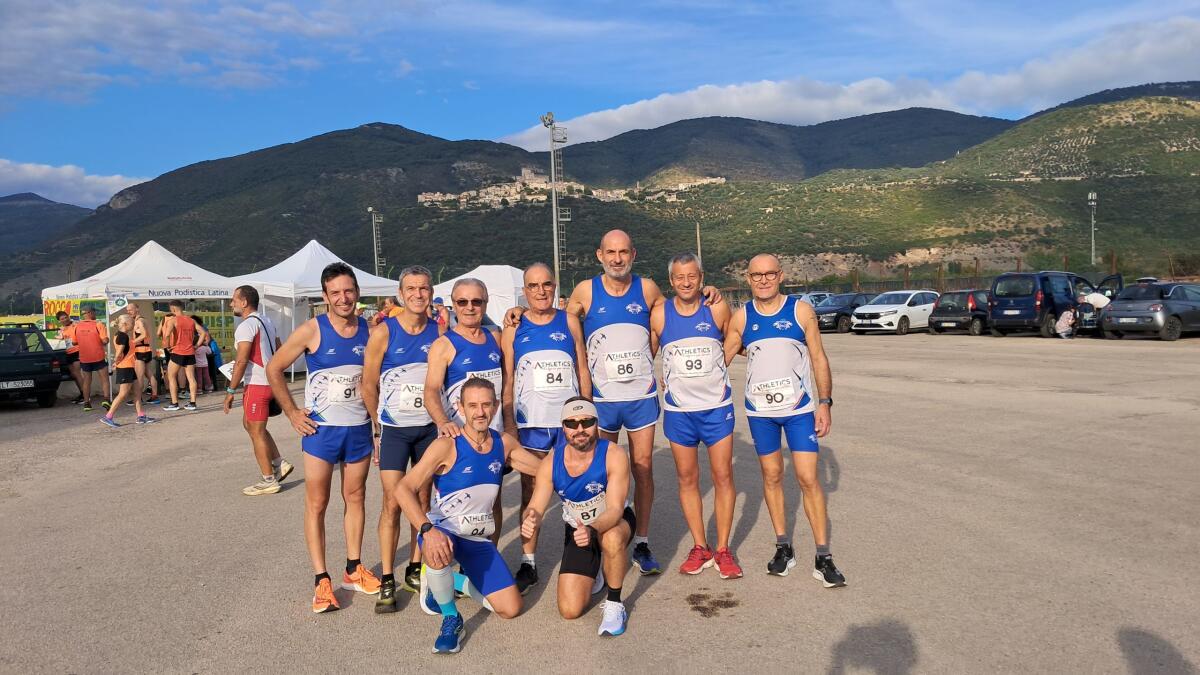 I ragazzi della Podistica Aprilia al “Trofeo Madonna della Vittoria” a Sermoneta. - 
