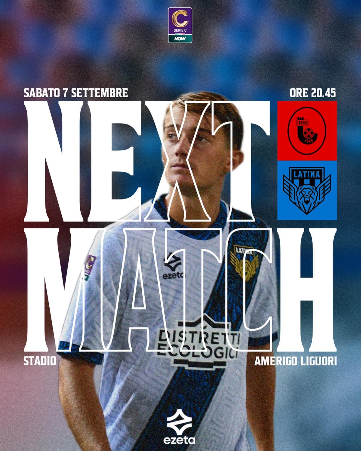 Calcio di Lega Pro: questo sabato 7 Settembre al “Liguori” in scena la gara Turris-Latina. - 