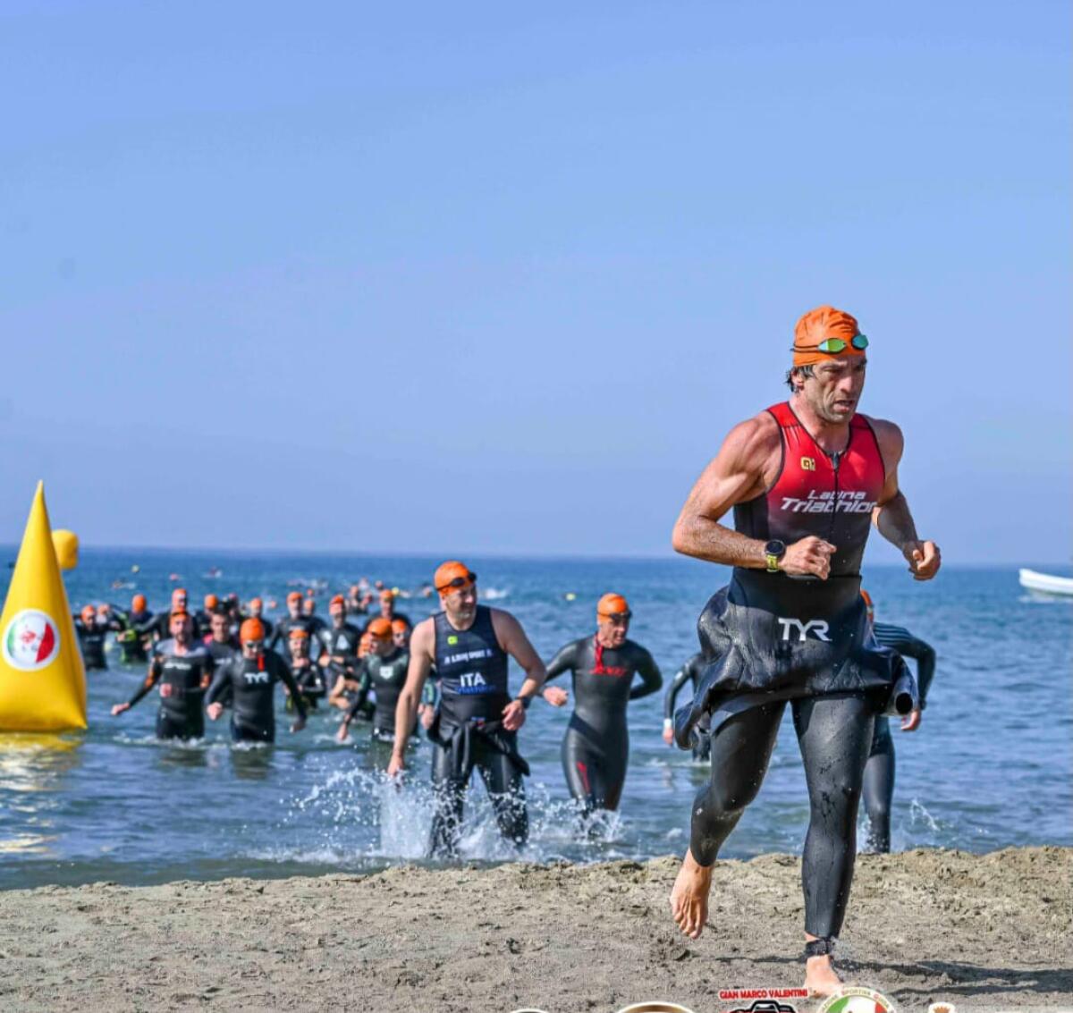 Tre atleti della Latina Triathlon questo fine settimana all'Iroman di Cervia. - 