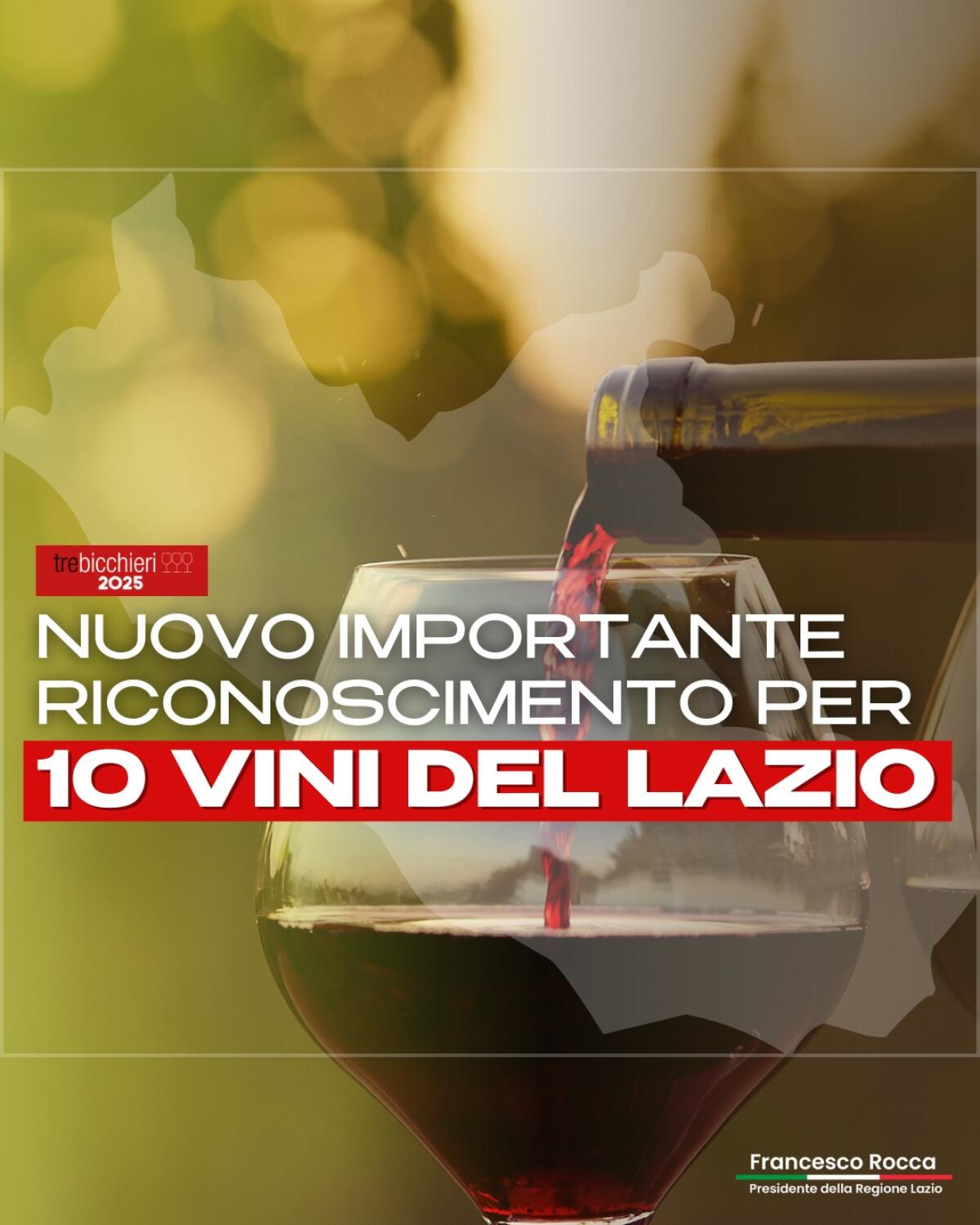 10 vini del Lazio ottengono i “Tre Bicchieri” del Gambero Rosso. Tra i premiati, l’Anthium Bellone 2023 di Casale del Giglio. - 