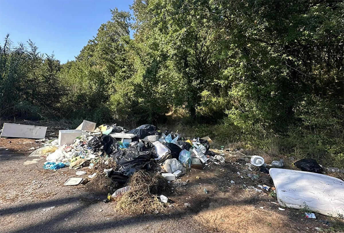 Rifiuti sulla Nettunense, in via della Campana e in via Pallade. Il Comitato Quartiere di Padiglione si appella ai Comuni di Anzio e Nettuno. - 