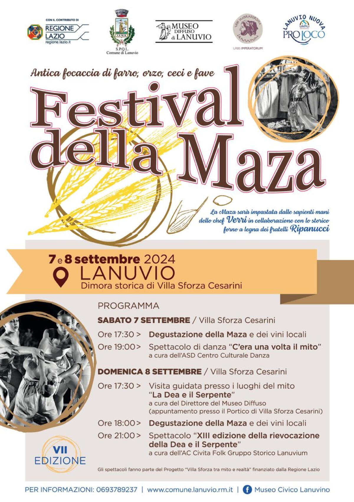 Torna questo fine settimana a Lanuvio il “Festival della Maza”, dedicato all’antica focaccia. - 