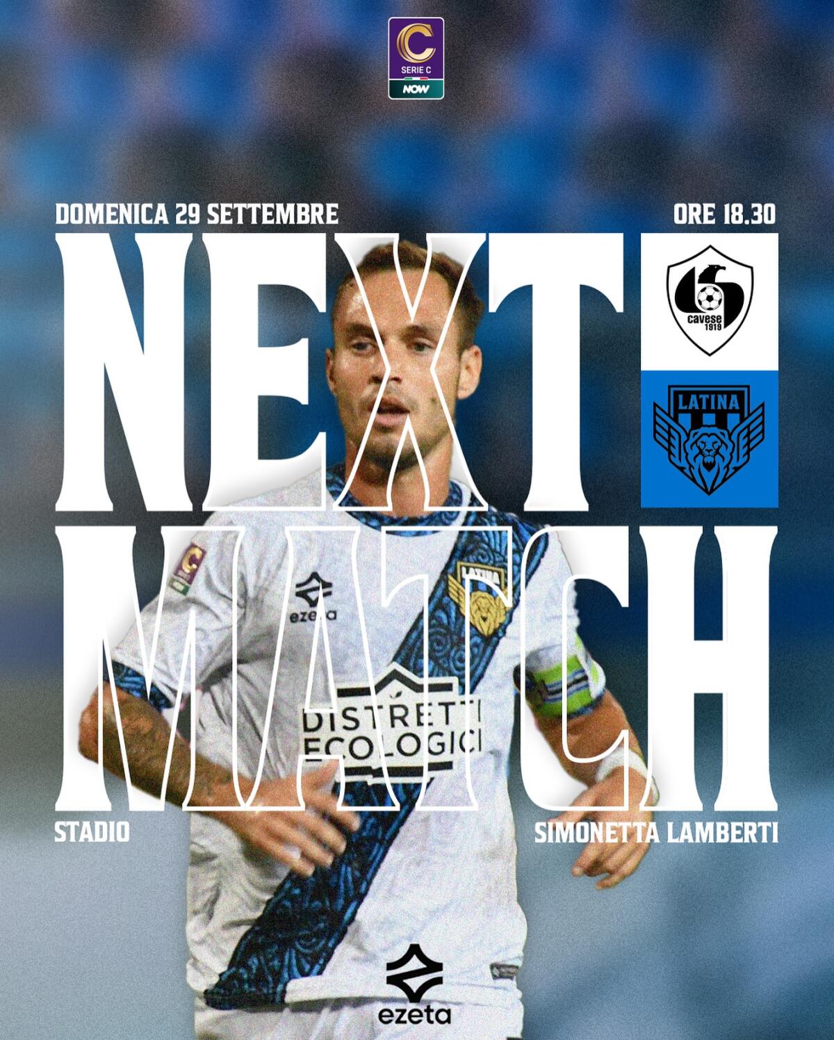 Calcio di Lega Pro: allo stadio “Simonetta Lamberti”, il Latina affronta i locali della Cavese. - 