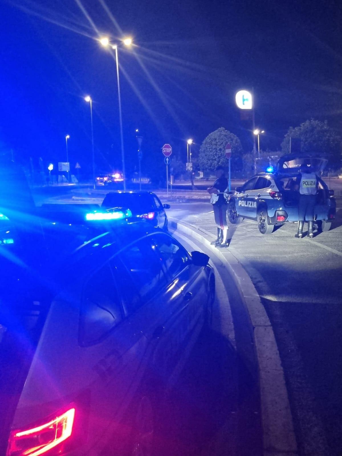 Arrestati dalla Questura di Latina, dopo uno spericolato inseguimento, 4 trasfertisti specializzati nel furto di auto. - 