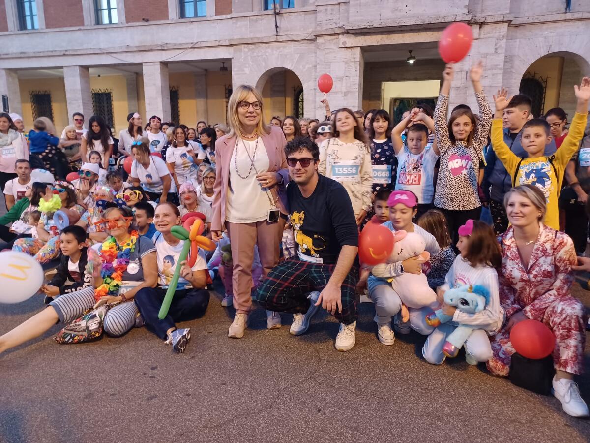 In 350 alla “Pigiama Run” della LILT a Latina, a sostegno dei piccoli pazienti oncologici. - 
