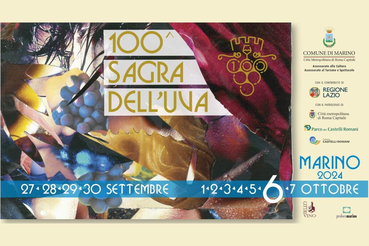 Al via i festeggiamenti della 100esima edizione della Sagra dell’Uva di Marino. Max Giusti sul palco il 7 Ottobre. - 