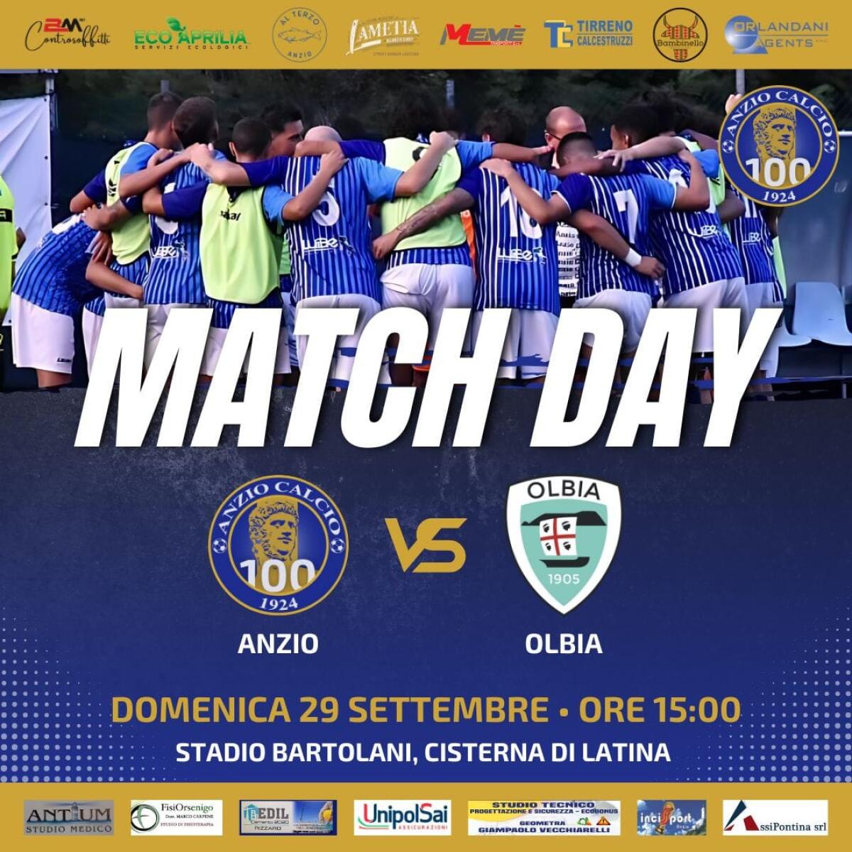 Calcio di serie D, girone G: in scena la quarta giornata di campionato. - 