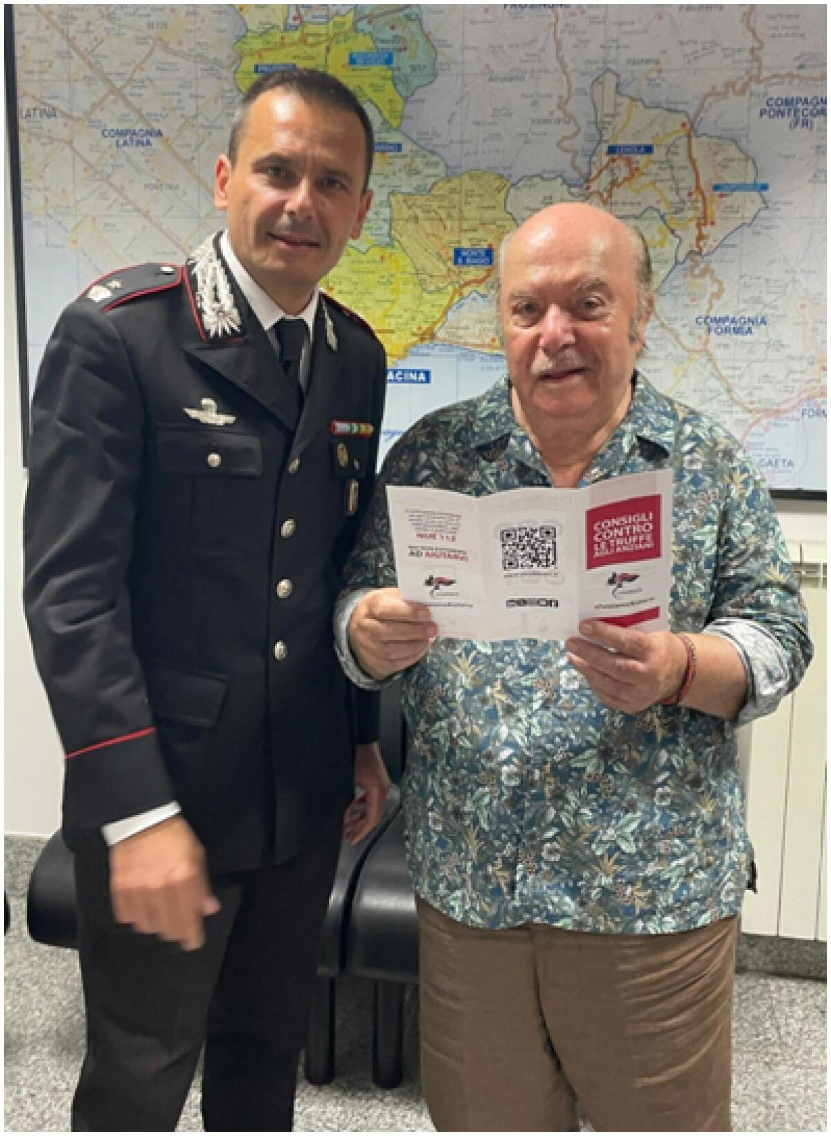 Contro le truffe agli anziani l’Arma arruola un testimonial speciale: Lino Banfi  - 