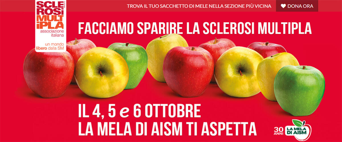 Torna "La Mela di Aism" per sostenere la ricerca: in piazza anche ad Ardea, Lanuvio, Genzano, Ariccia e Velletri - 