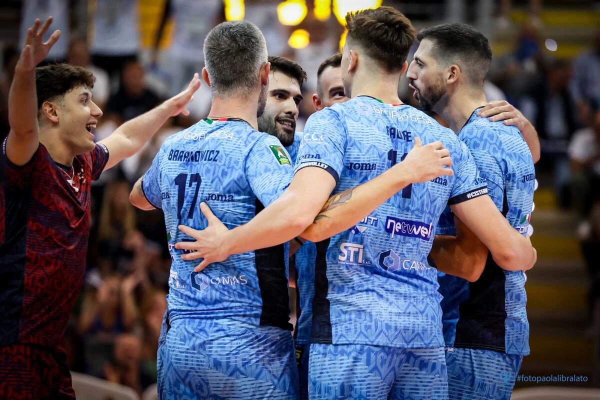 Volley Superlega - Cisterna lotta, ma si arrende a Trento - 