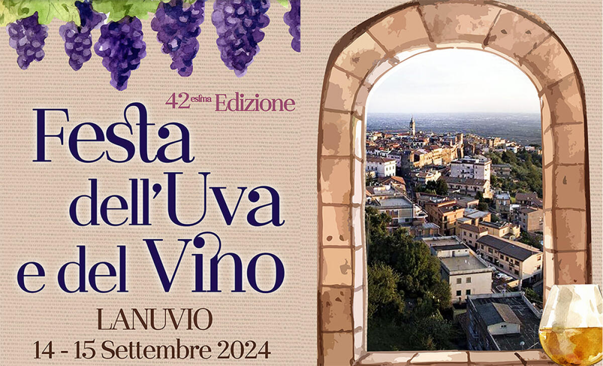 42esima edizione della “Festa dell’Uva e del Vino” questo fine settimana a Lanuvio. - 