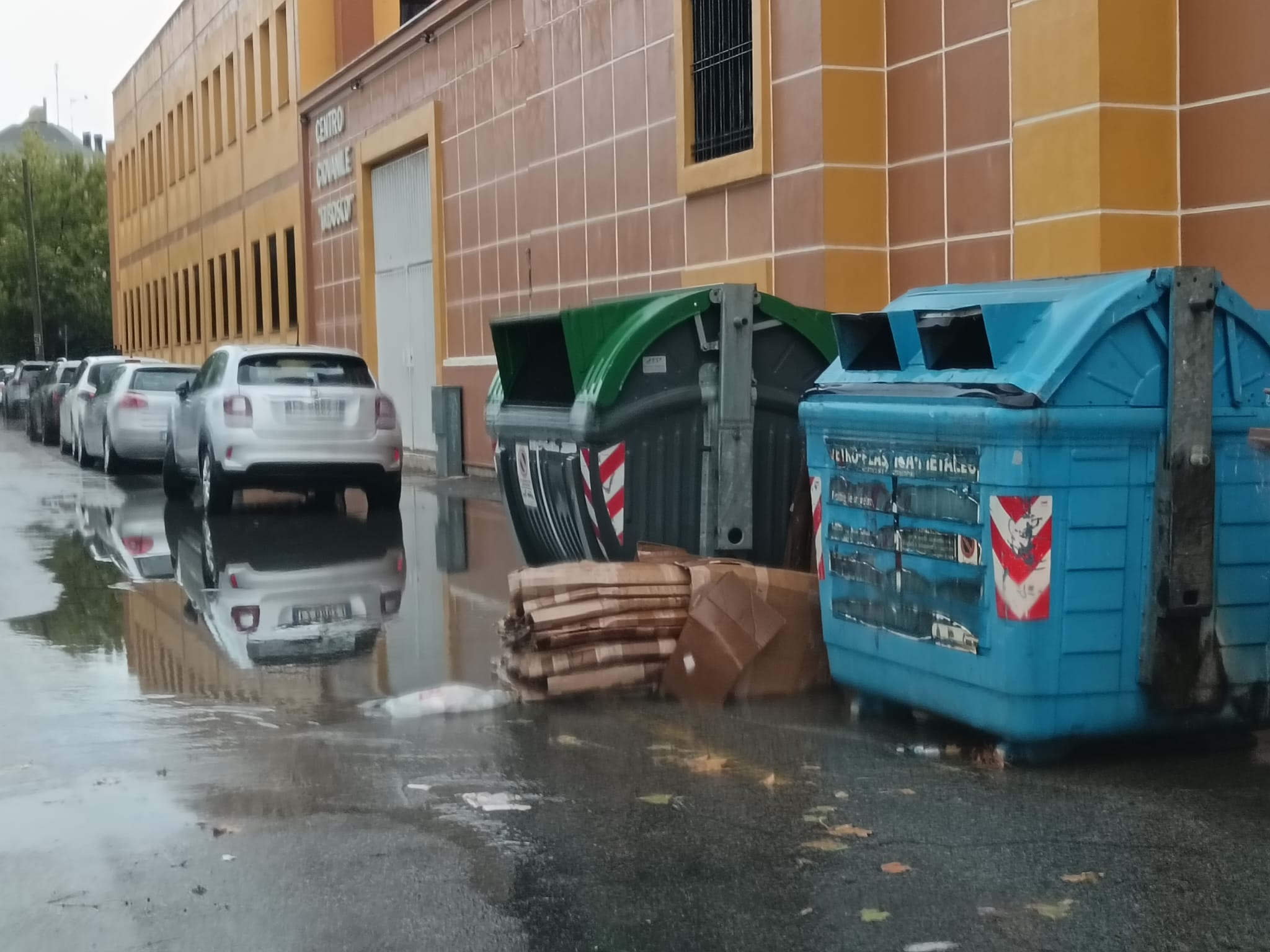 allagamenti a Latina per il maltempo