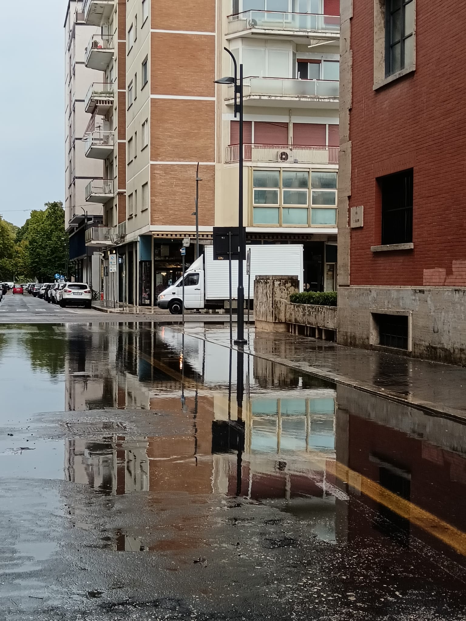 allagamenti a Latina per il maltempo