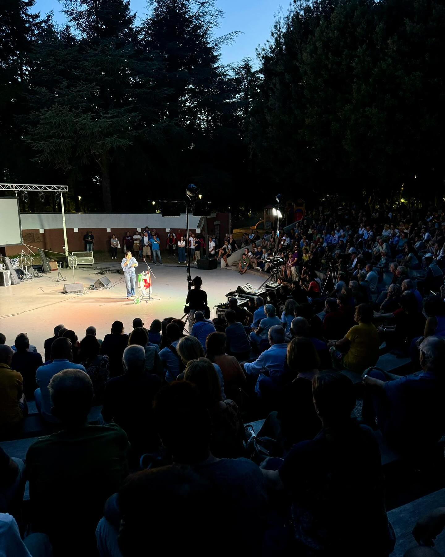 Elly Shlein alla Festa dell'Unità a Genzano