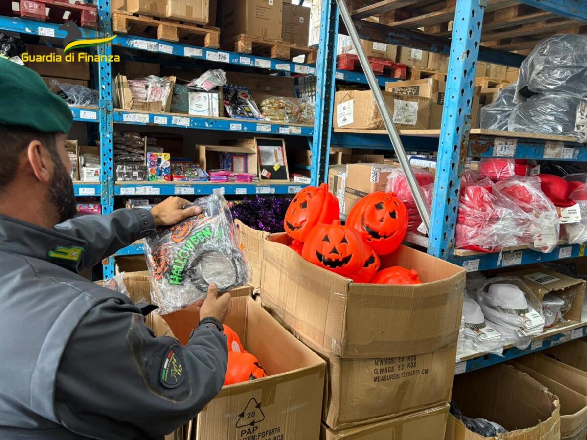 Sequestrati oltre un milione di articoli non sicuri per la festa di “halloween” - 