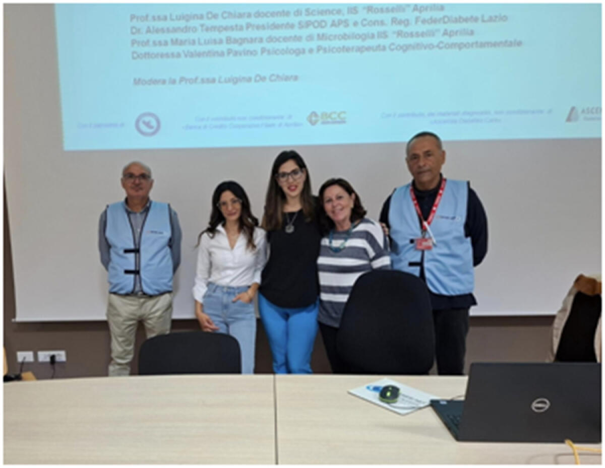 Conoscere e Prevenire Obesità e Diabete, l'iniziativa al Rosselli di Aprilia - 