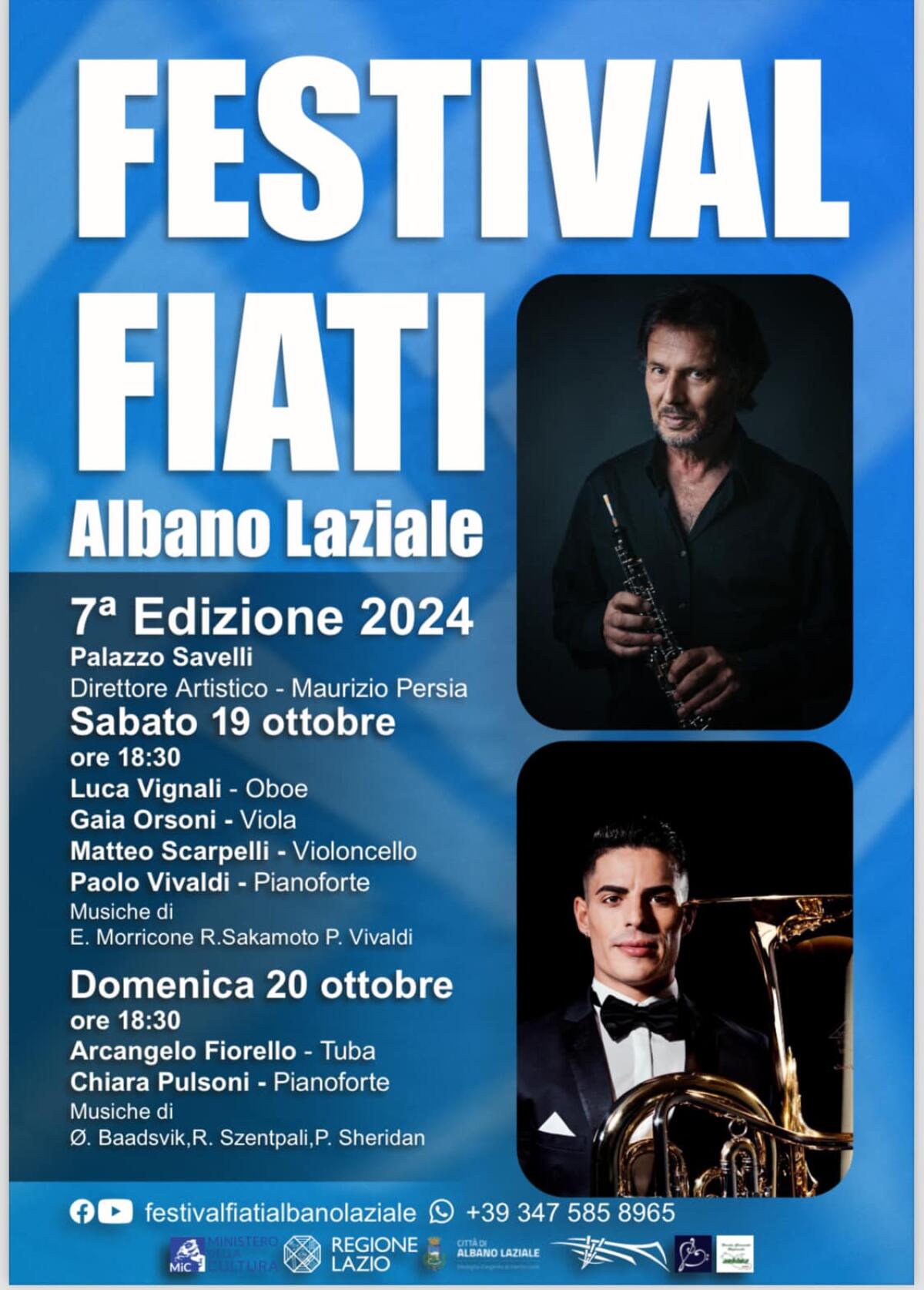 Ad Albano questo fine settimana torna il “Festival dei Fiati”. - 