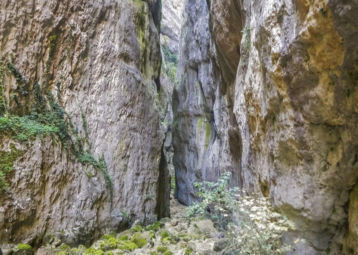 Escursione trekking questa domenica con il Cai di Aprilia nel canyon delle Gole di Celano. - 