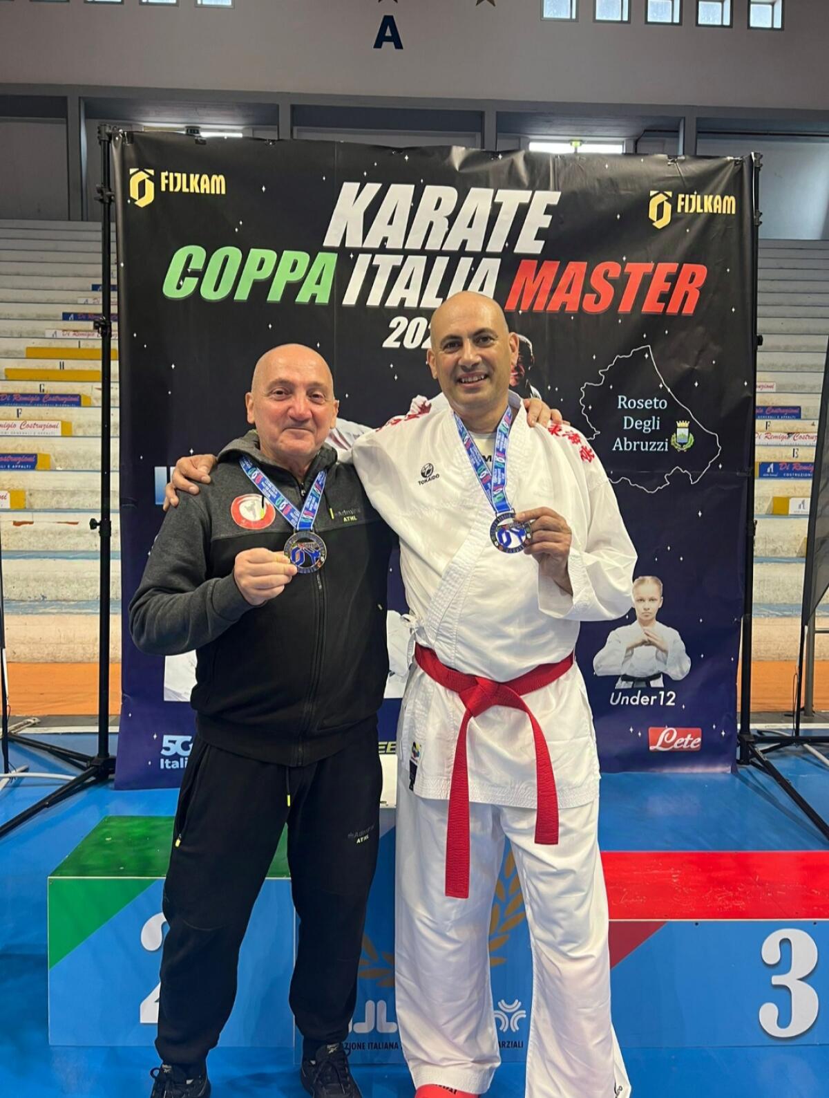 Oro ed argento per due atleti apriliani alla Coppa Italia Master a Roseto degli Abruzzi. - 