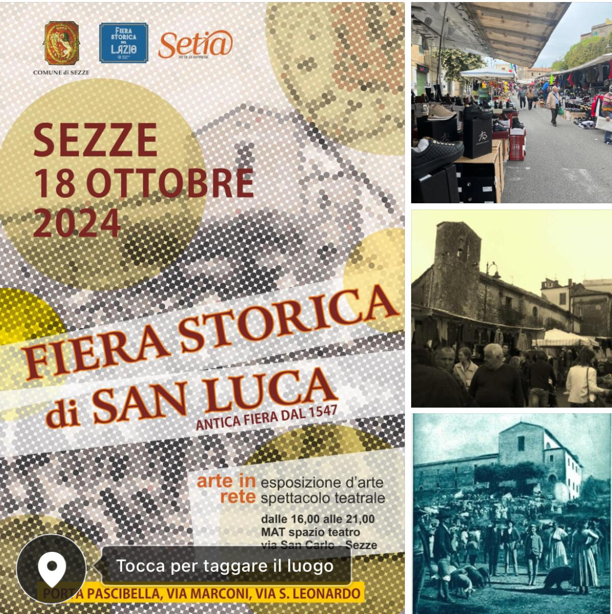 A Sezze torna questo fine settimana la tradizionale Fiera di San Luca. - 