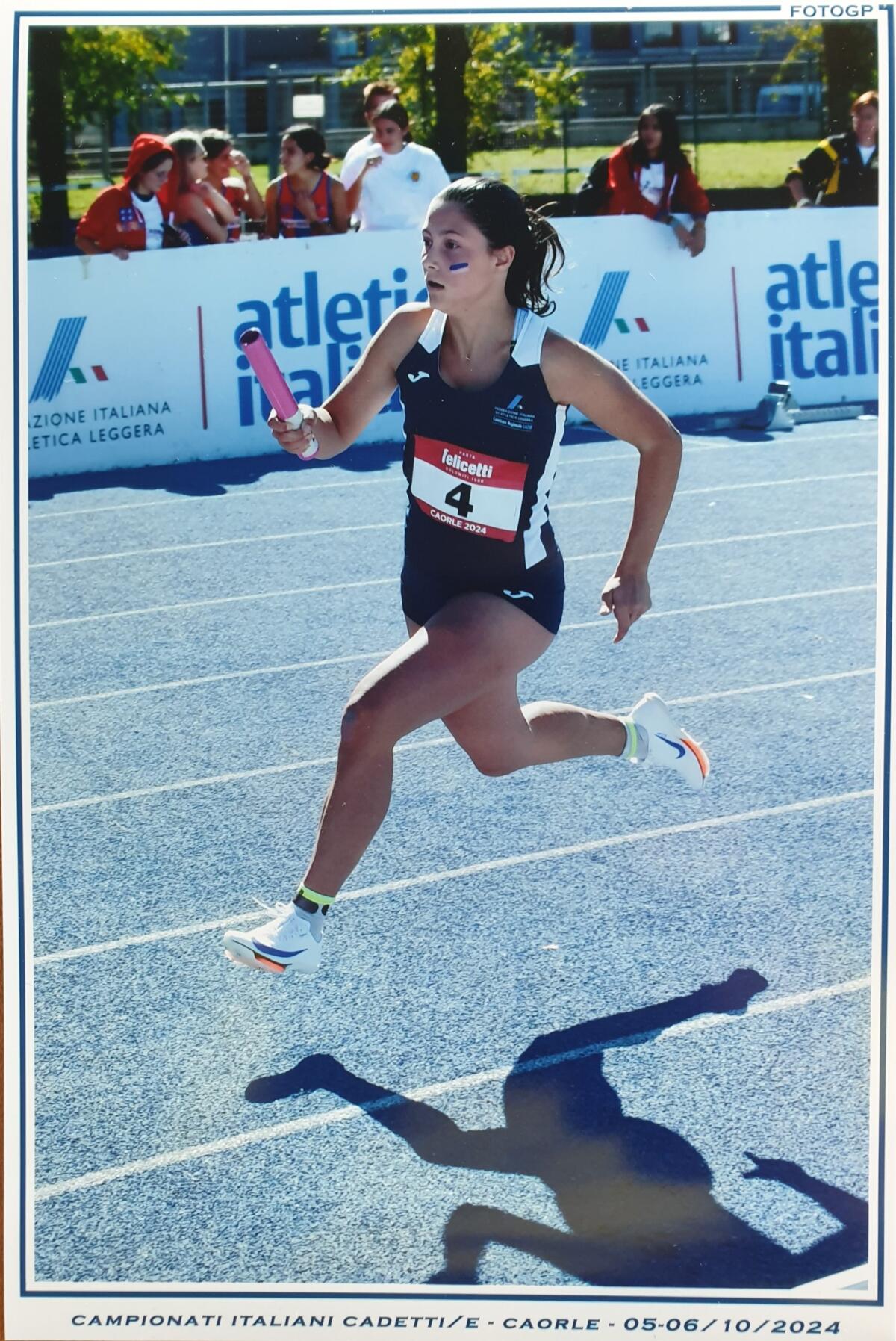 Giorgia Bono della Runforever Aprilia ai Campionati Italiani Cadetti/e a Caorle. Ecco come è andata. - 