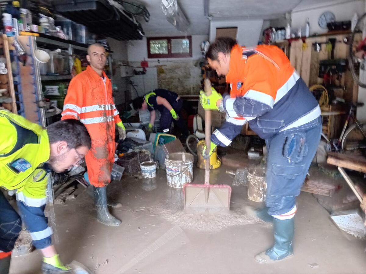 Anche i volontari della Protezione Civile di Sermoneta in soccorso delle popolazioni alluvionate dell’Emilia. - 