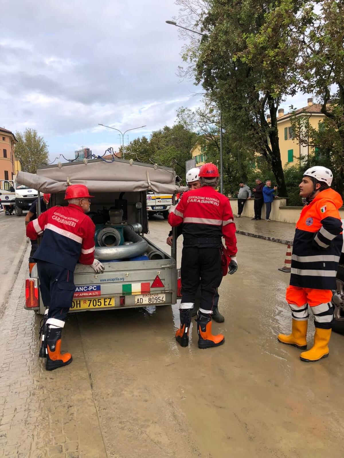 Alluvioni in Emilia, sul posto anche l'Anc di Aprilia - 